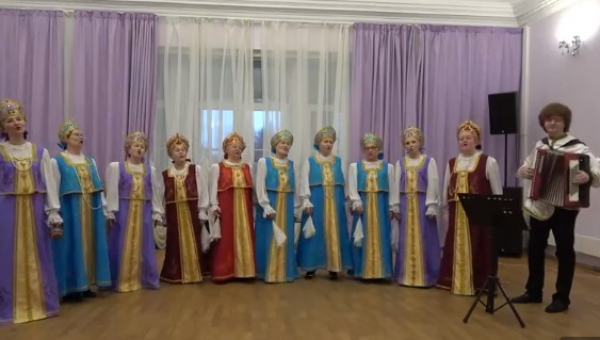 Песня "На побывку едет" в исполнении ансамбля русской песни "Грушица"