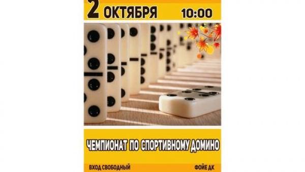 Чемпионат по спортивному домино