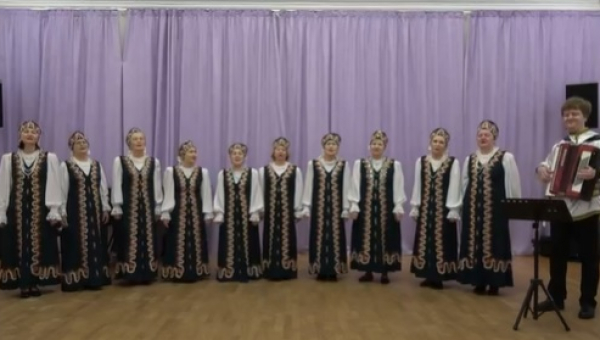 Творческий подарок от Ансамбля русской песни "Грушица"