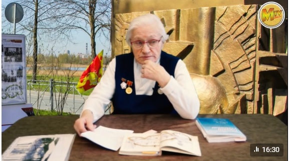 «Расколотое войной детство» - интервью с Астаховой М.А., члена Общественной организации  «Малолетние  узники  фашистских концлагерей», посвященная Международному дню освобождения узников фашистских концлагерей