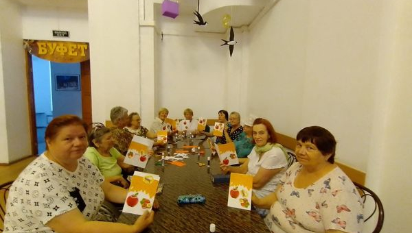 Мастер-класс по изготовлению открытки "Три спаса августа - медовый, яблочный, ореховый"