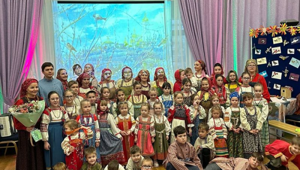 Отчетный концерт фольклорного ансамбля «Золотая веточка»