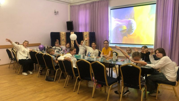 Отчетное занятие Творческой мастерской «Краски»
